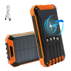 18W Solar Power Bank 36000mAh