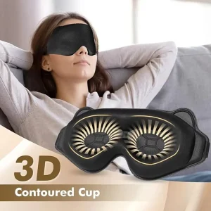 3D Weighted Sleep Mask for Side Sleepers