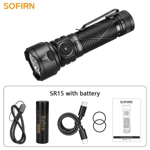 SR15 4500LM SFT25R LED Flashlight