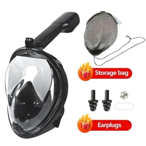 Full Face Scuba Mask with Camera Mount — 39 characters.