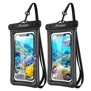 2 Pack Floating Waterproof Phone Pouch IPX8