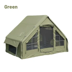 Inflatable Family Camping Tent with Stove Plug